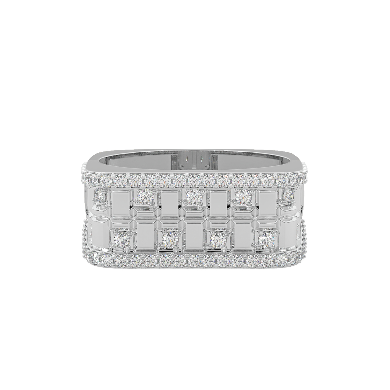 Cyrus Round Diamond Ring For Men